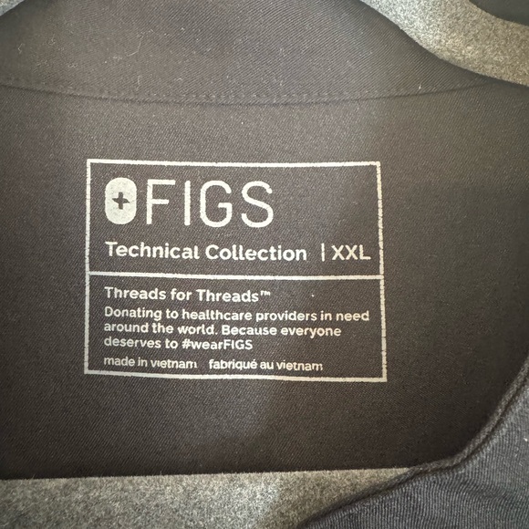 Figs Black Scrub Set - Picture 6 of 7